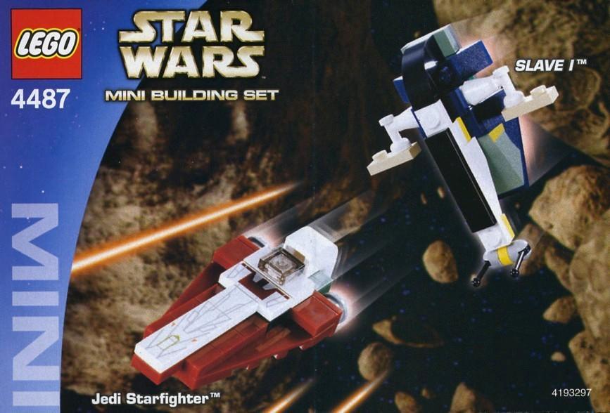 U-4487 USED Jedi Starfighter & Slave I