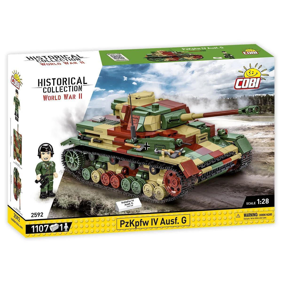 COBI-2592 PanzerKampfWagen IV Ausf. G Tank