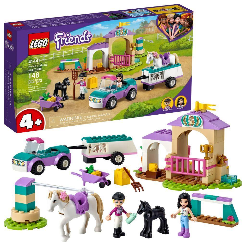 D20-41441 DAMAGED Horse Training and Trailer