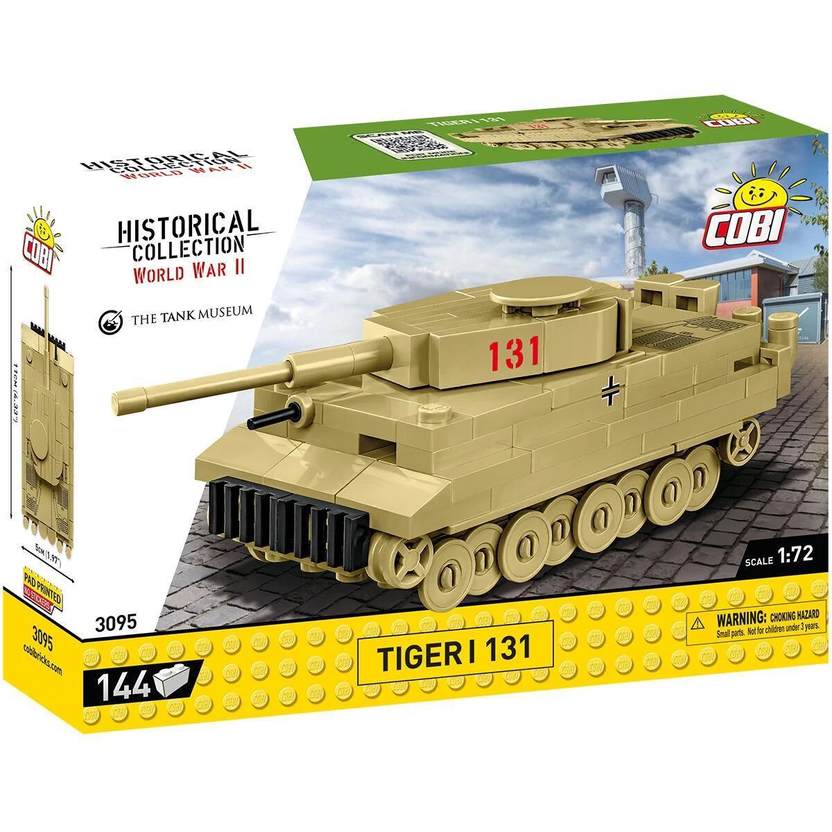 COBI-3095 Tiger I 131 Tank 1:72 Scale