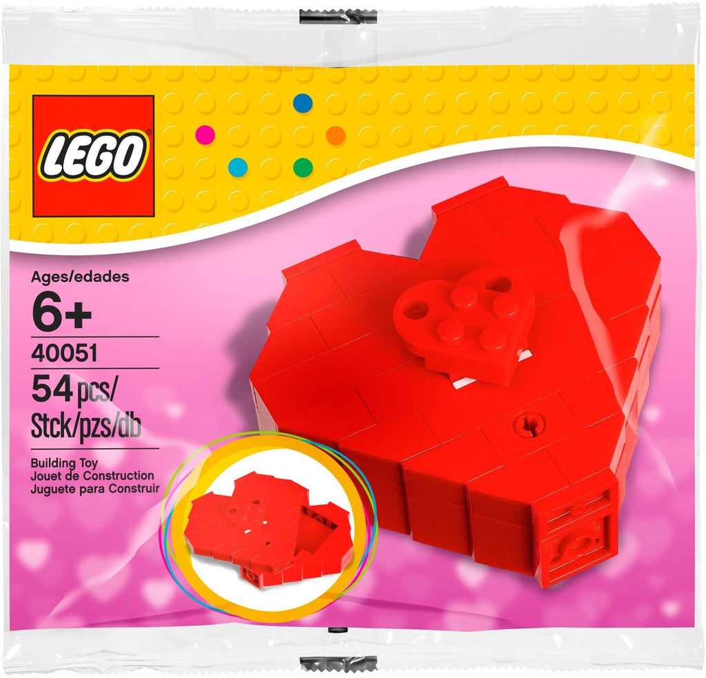 40051 Valentine's Day Heart Box Polybag