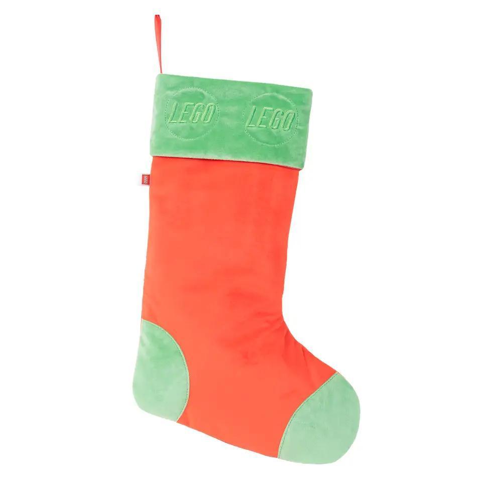 SS0902-200 LEGO Holiday Stocking Green Brick