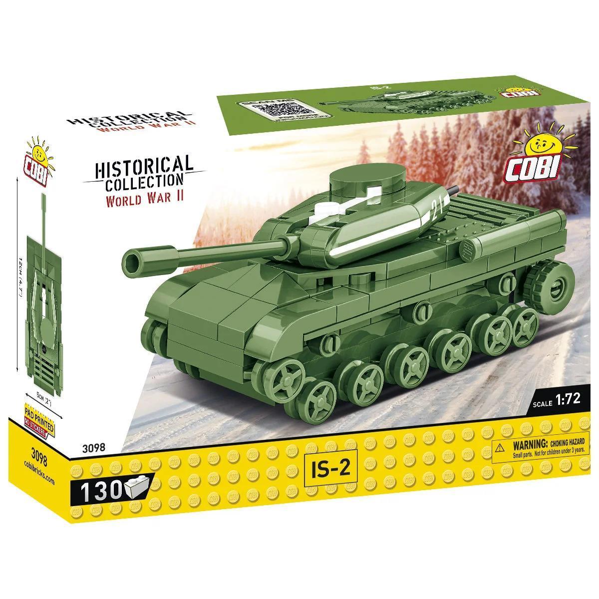 COBI-3098 IS-2 Tank 1:72 Scale