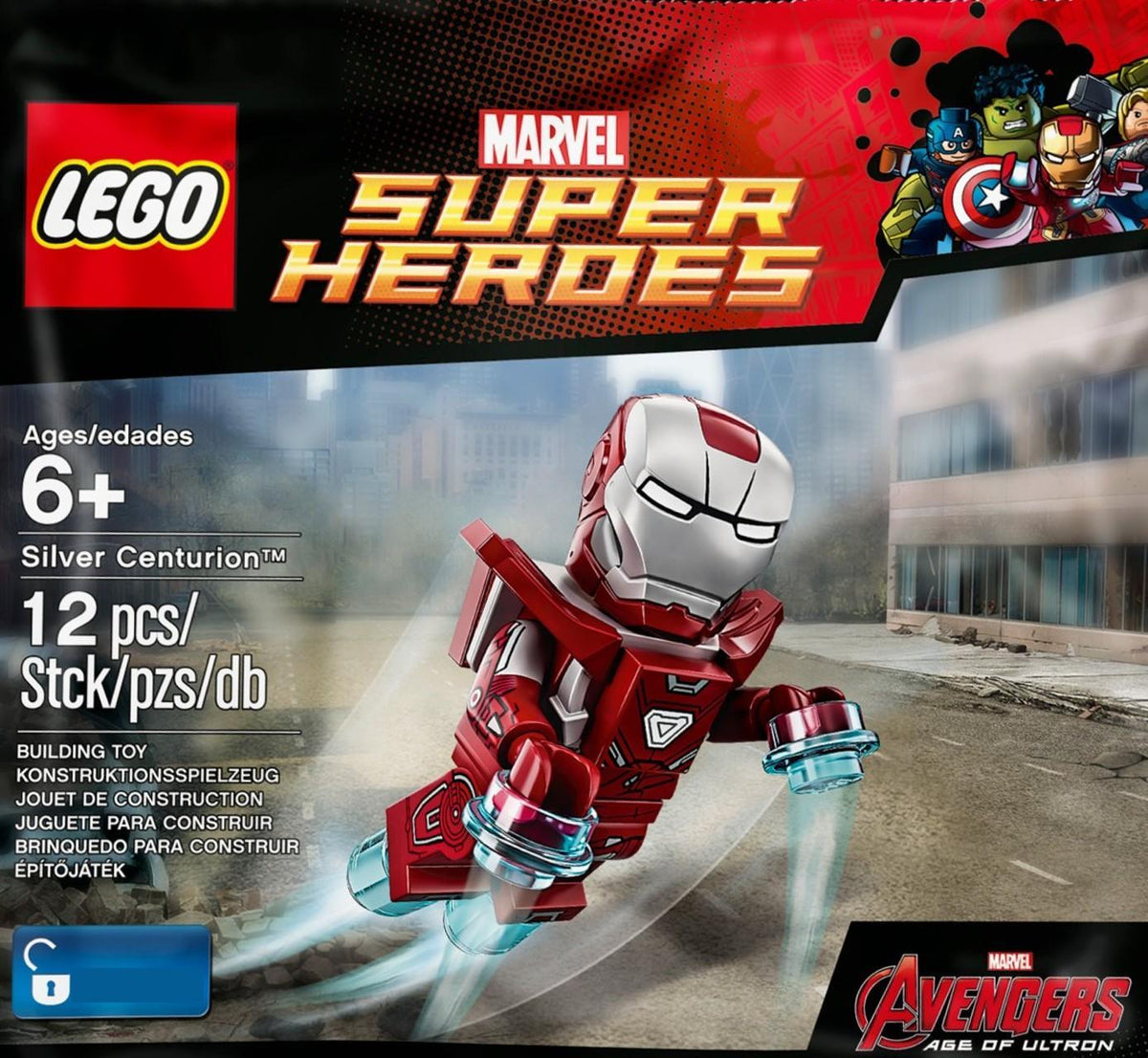 5002946 Silver Centurion Polybag