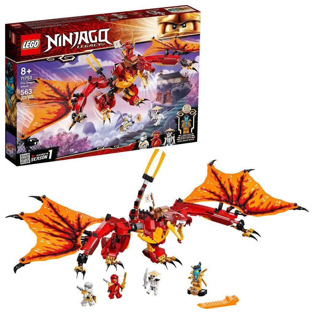 D20-71753 DAMAGED Fire Dragon Attack