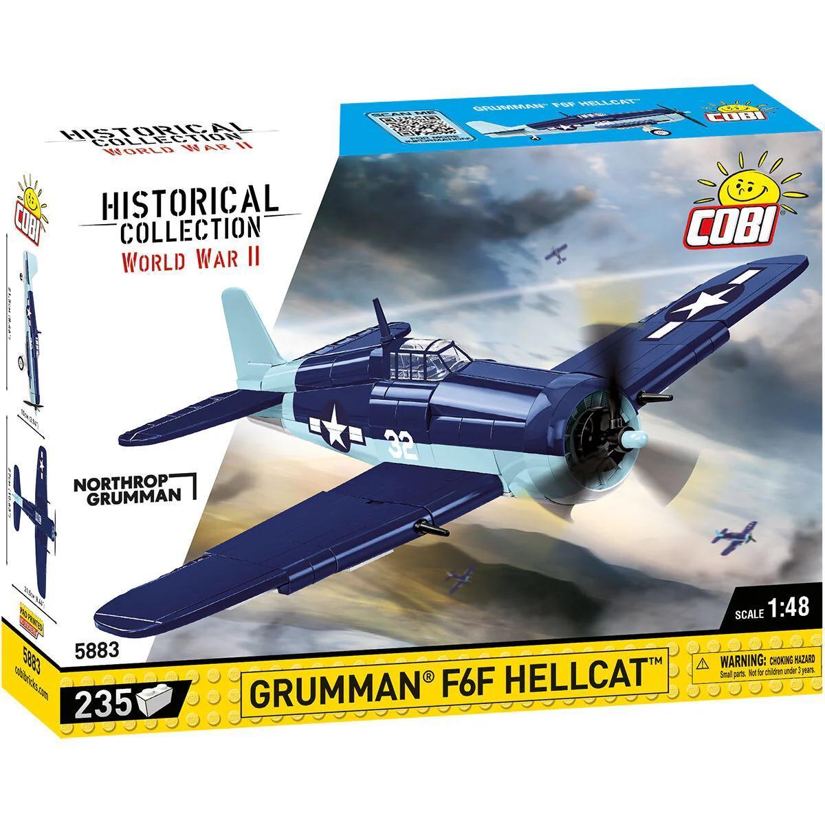 COBI-5883 Grumman F6F Hellcat Fighter