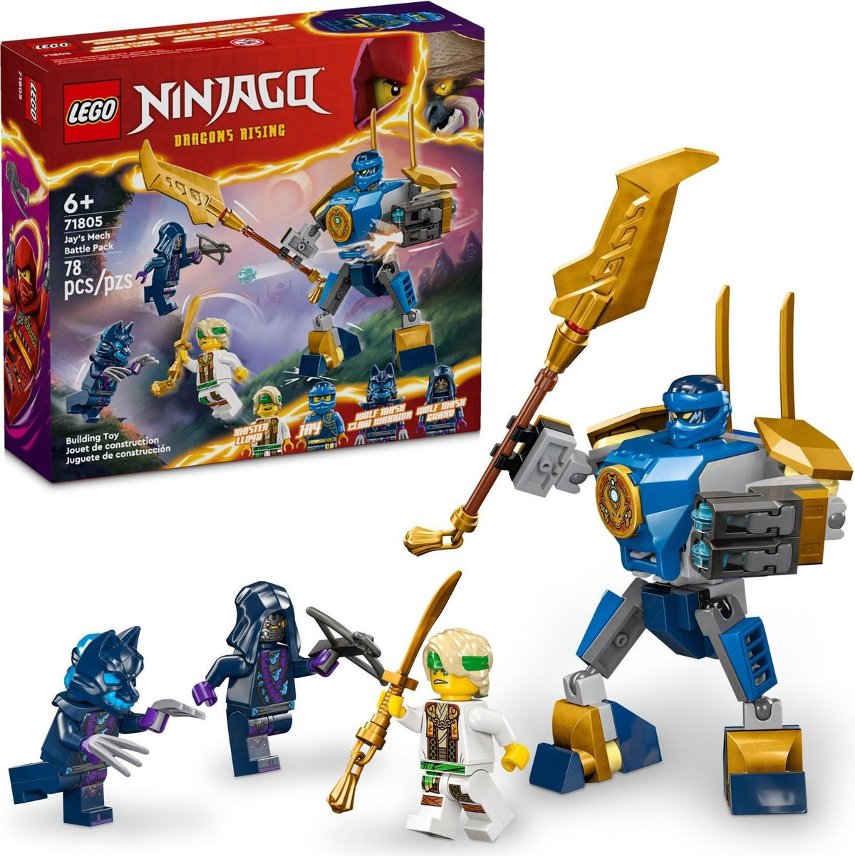 71805 Jay's Mech Battle Pack