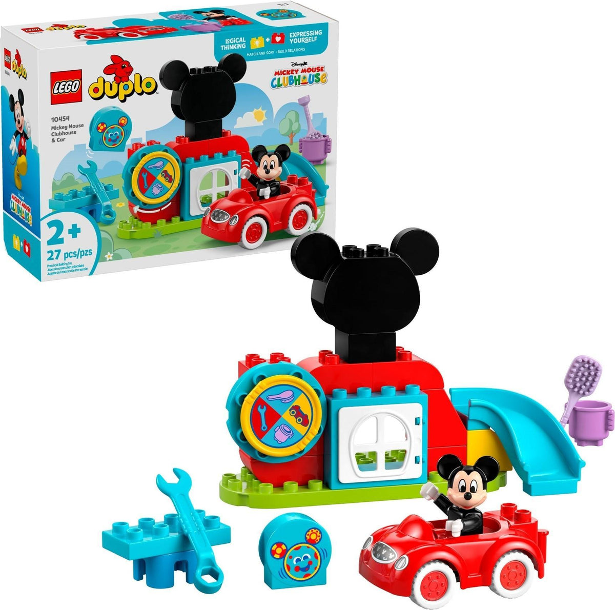 10454 Mickey Mouse Clubhouse & Car