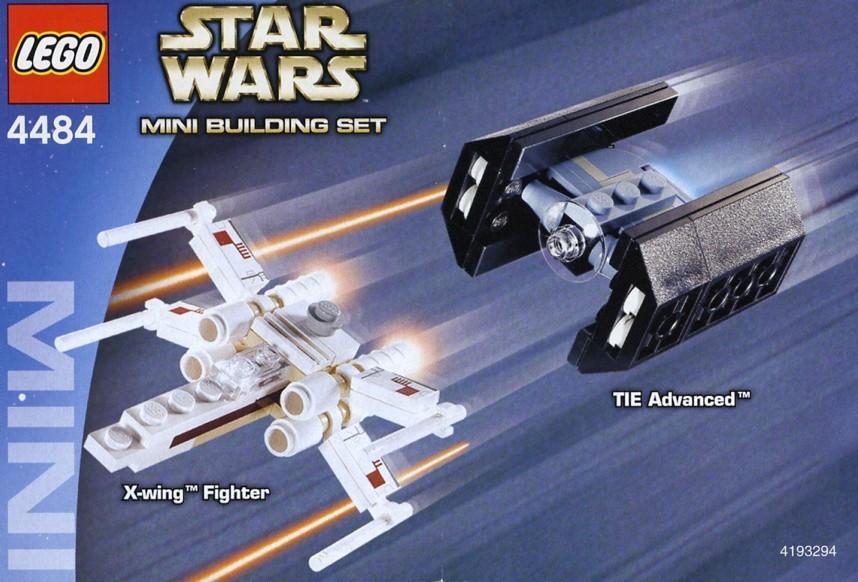 U-4484 USED X-wing Fighter & TIE Advanced