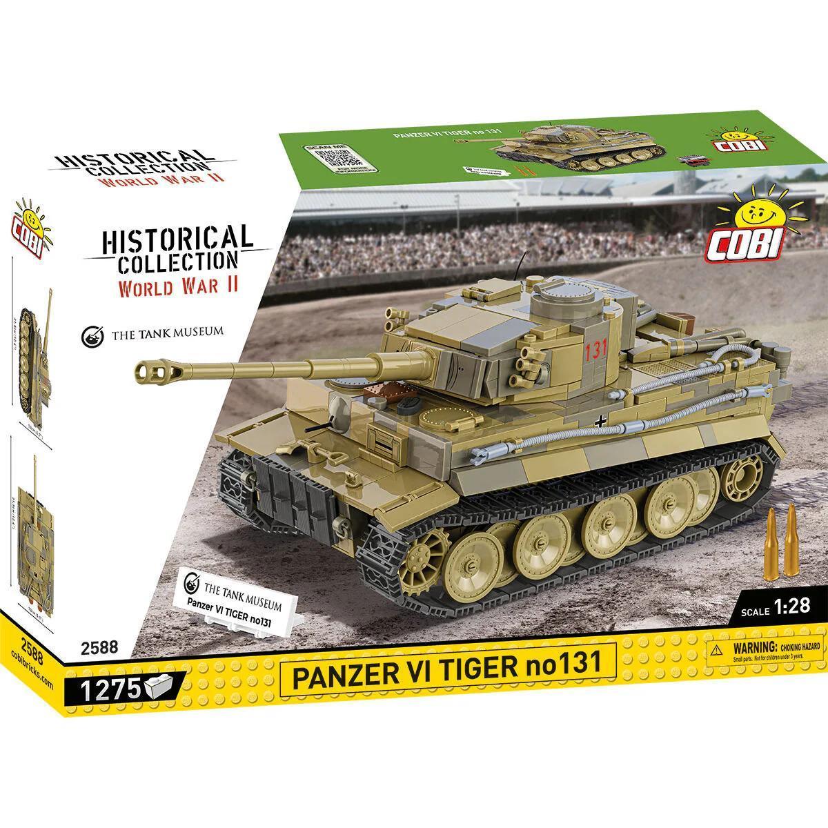 COBI-2588 Tank Museum Panzer Tiger VI No. 131 Tank