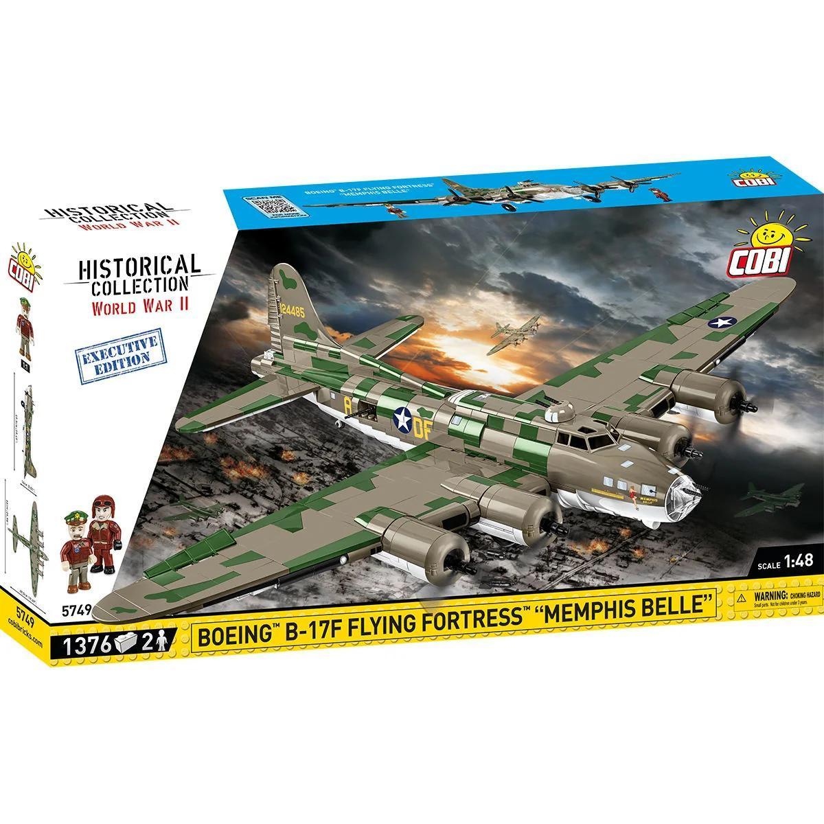 COBI-5749 EXECUTIVE EDITION Boeing B-17F Flying Fortress "Memphis Belle"