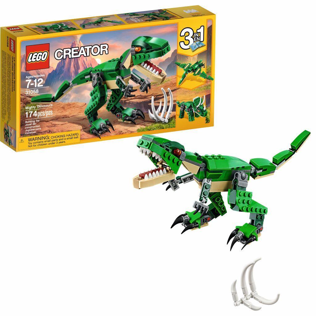 D10-31058 DAMAGED Mighty Dinosaurs