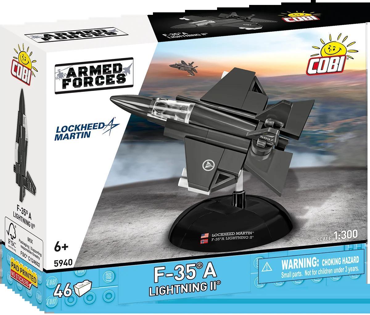 COBI-5940 F-16C Fighting Falcon Polish Fighter 1:300 Scale
