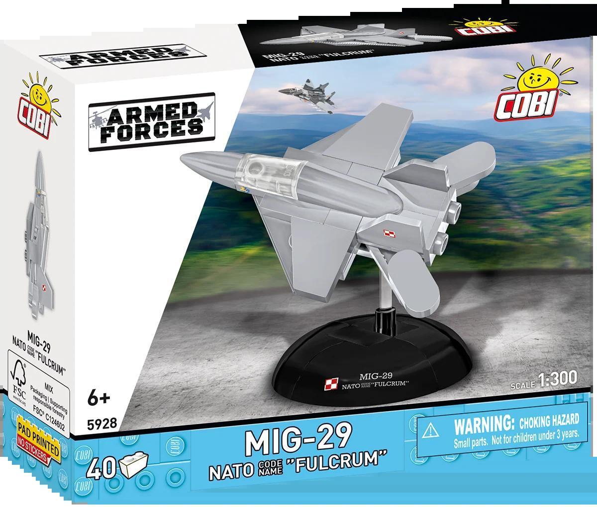 COBI-5928 MIG-29 "Fulcrum" Fighter 1:300 Scale
