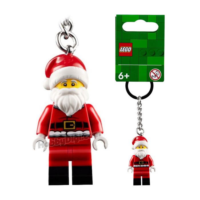 854201 LEGO Santa Keyring Key Chain