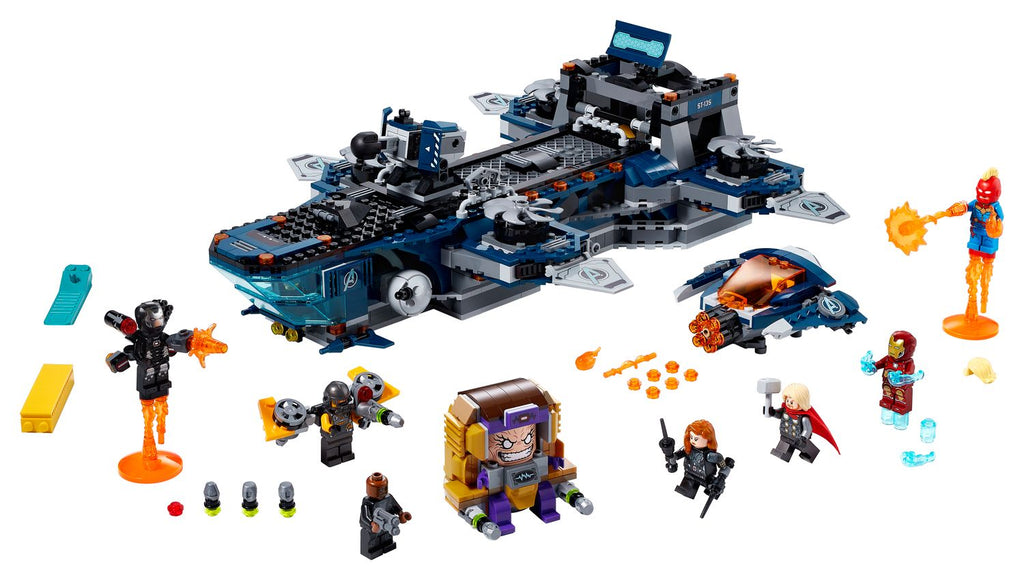 D20-76153 Damaged Avengers Helicarrier