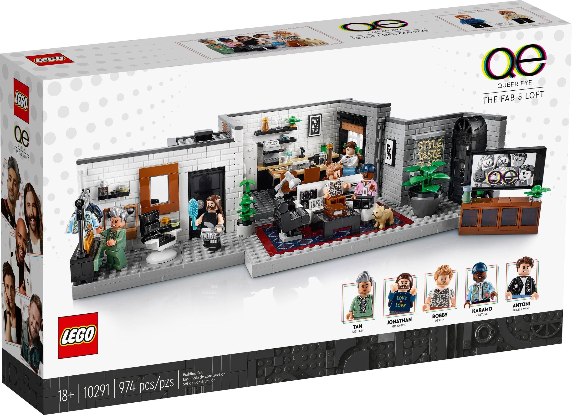 10291 Lego Icons Queer Eye – The Fab 5 Loft