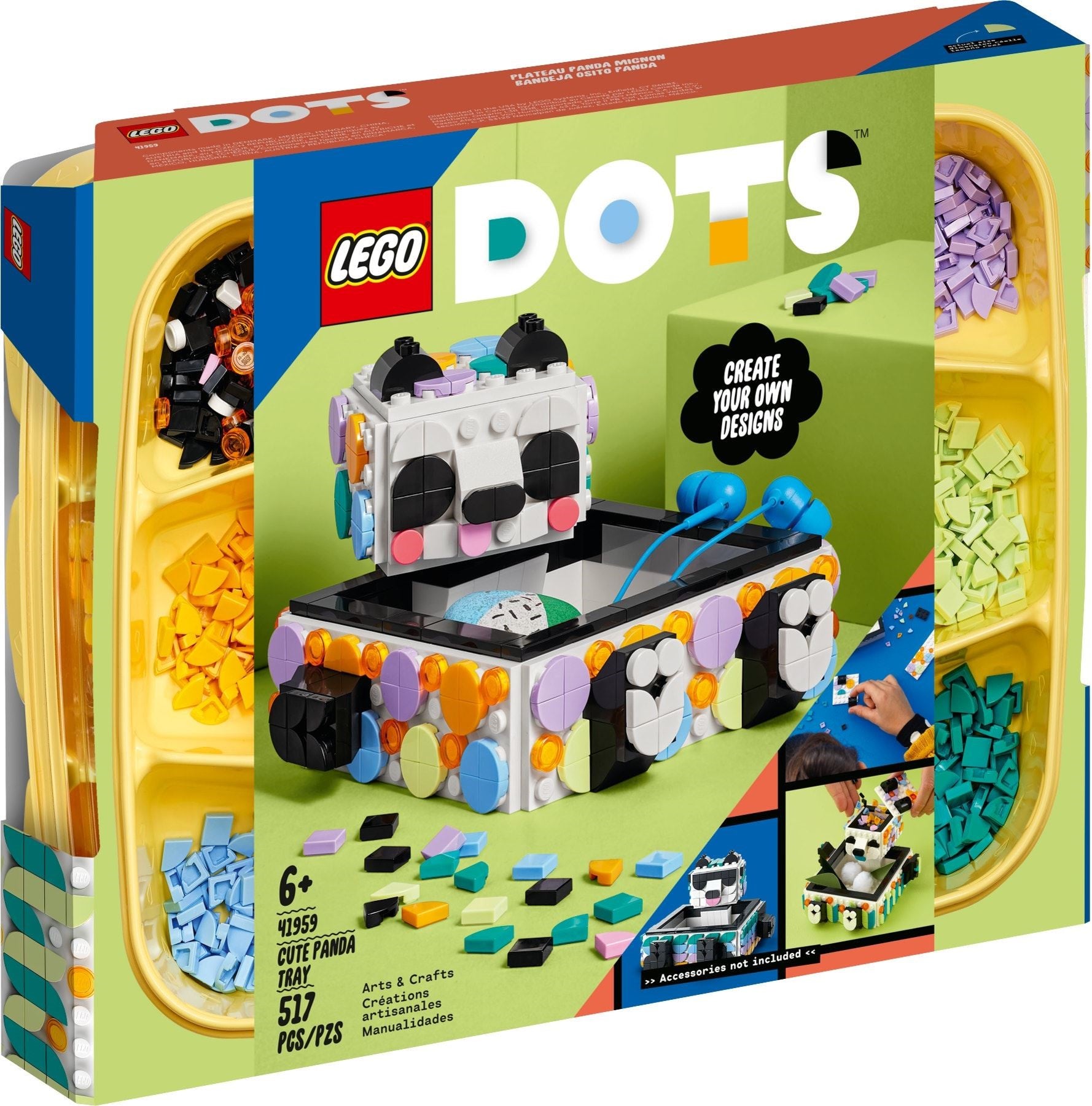 41959 LEGO Dots Cute Panda Tray