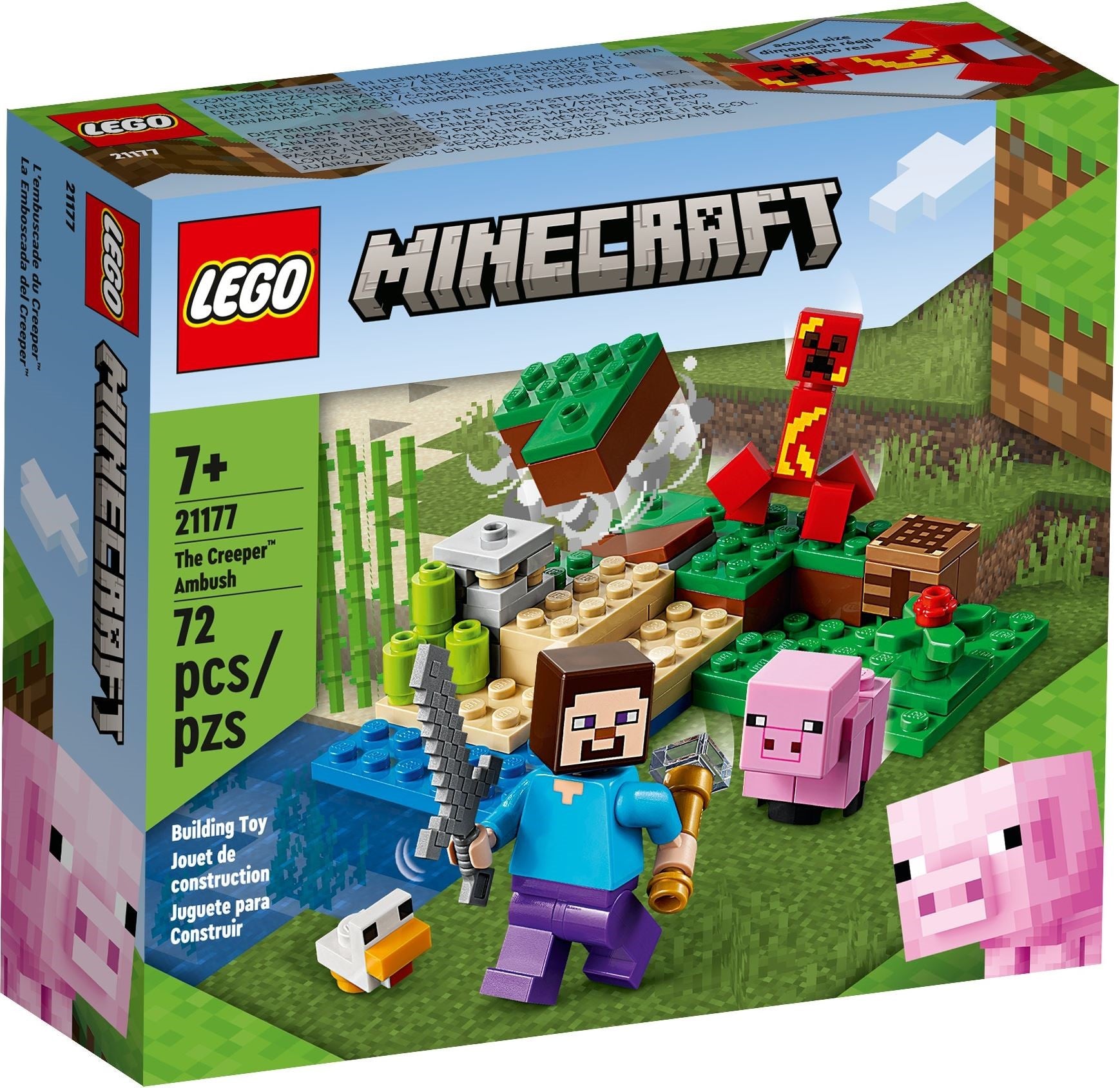 21177 Minecraft The Creeper Ambush