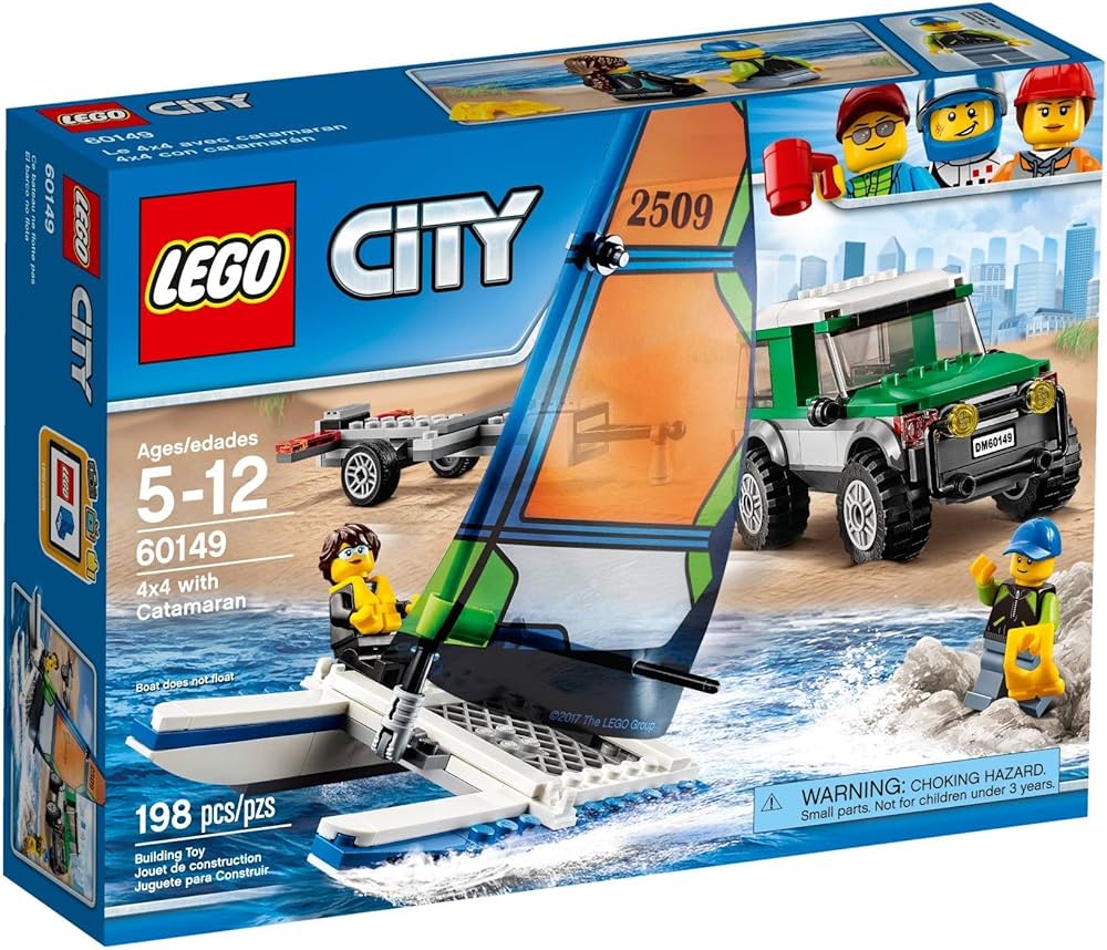 60149 LEGO City 4x4 with Catamaran