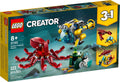 U-31130 USED Creator 3 in 1 Sunken Treasure Mission Submarine