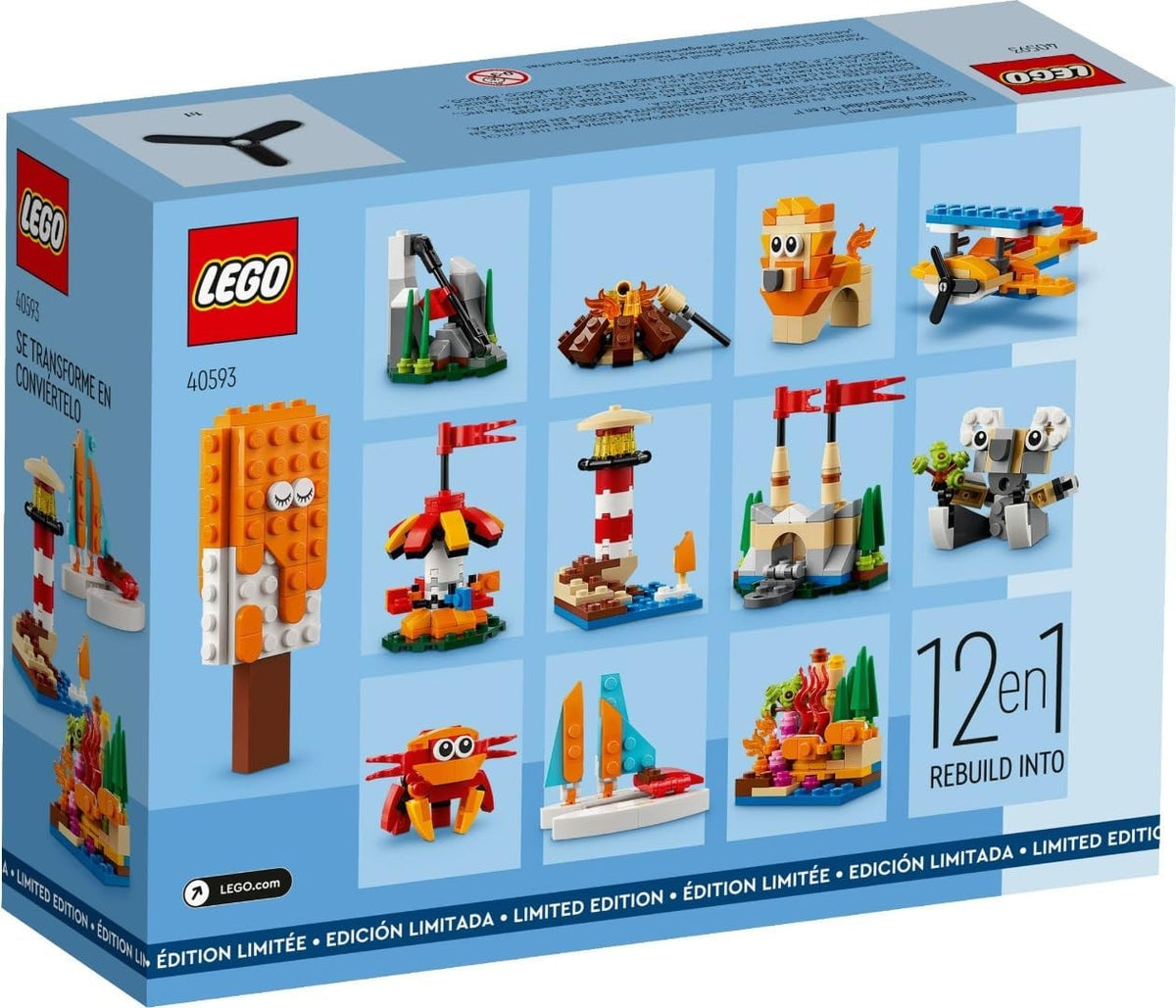 D10-40593 Damaged LEGO Fun Creativity 12-in-1