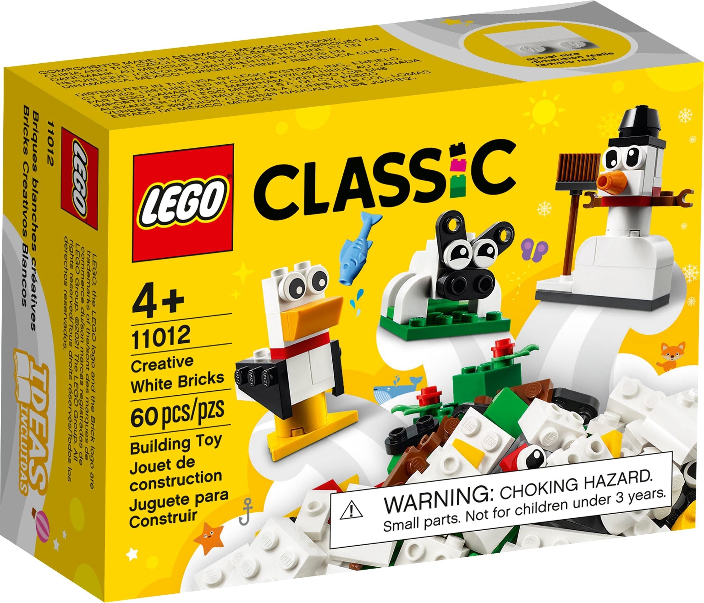 11012 Creative White Bricks