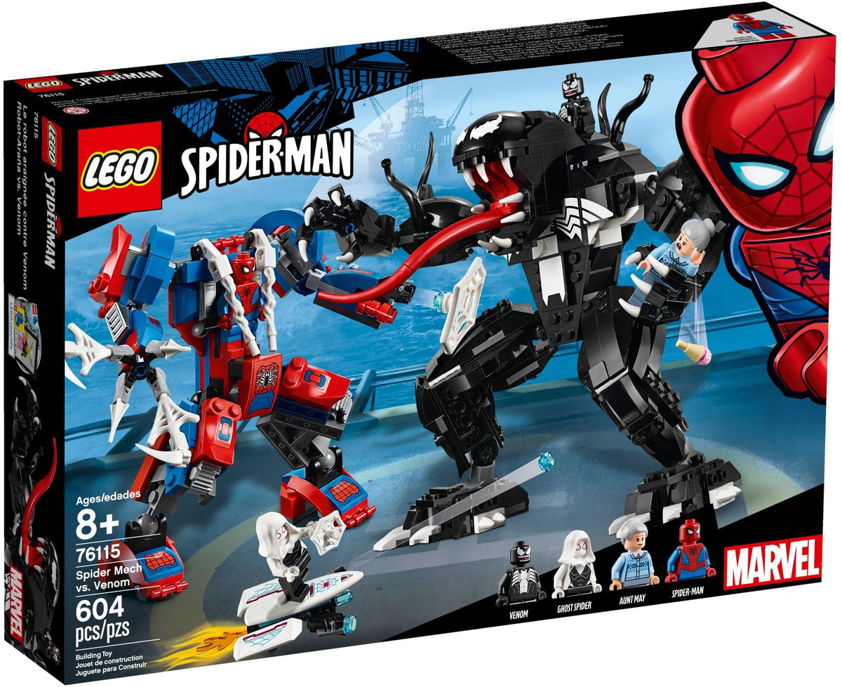 76115 LEGO Marvel Spider Mech vs. Venom