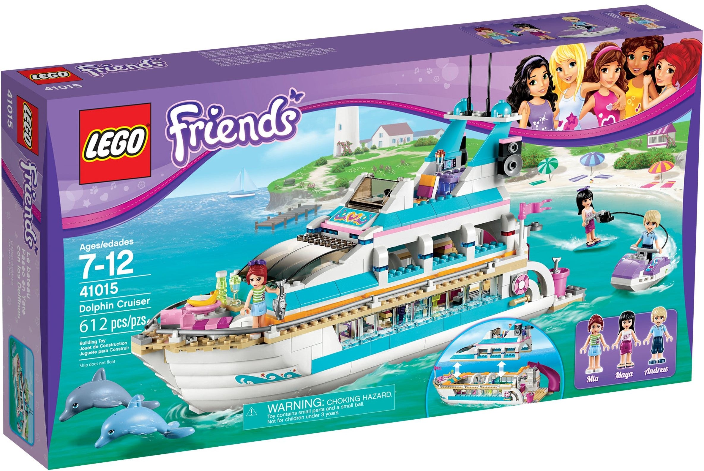 41015 Friends Dolphin Cruiser