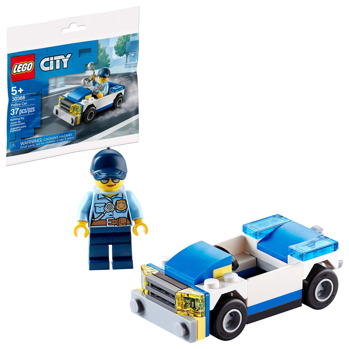 30366 City Police Car Polybag