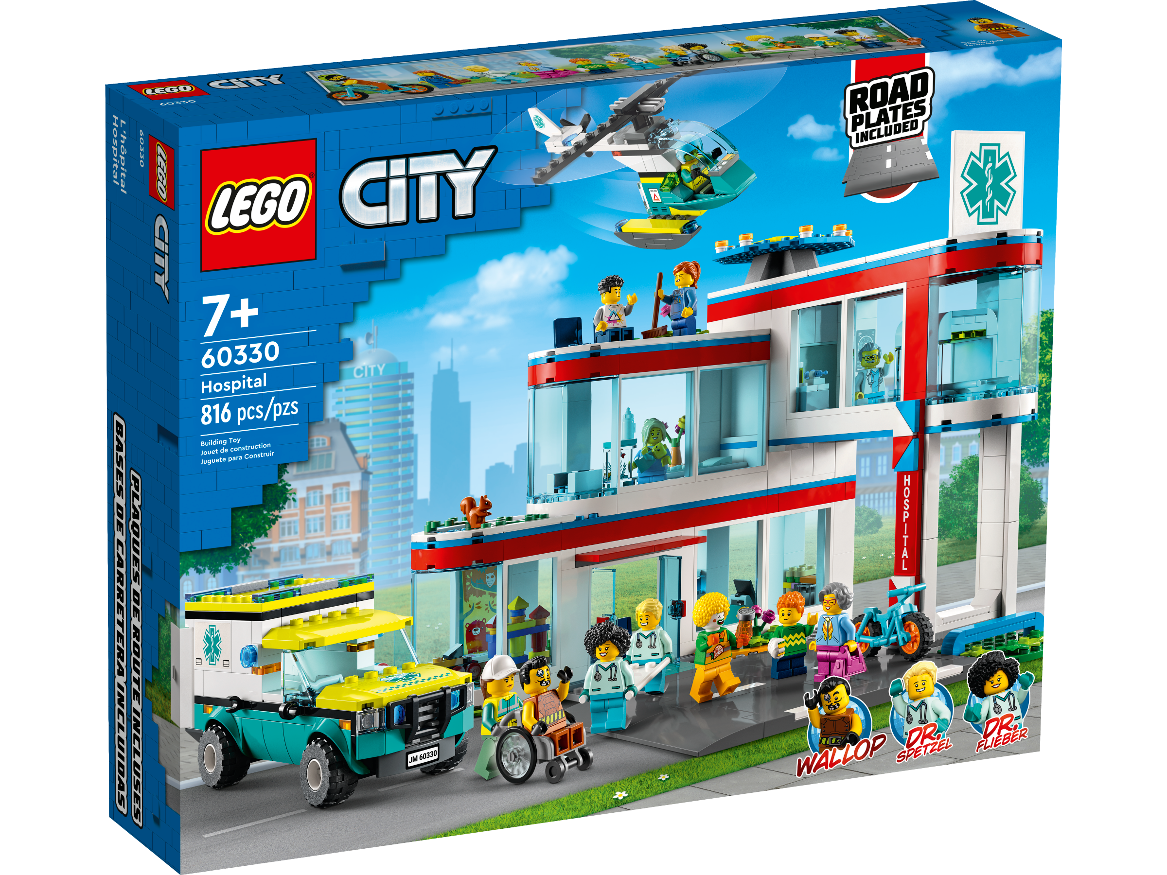 D20-60330 Damaged Lego City Hospital