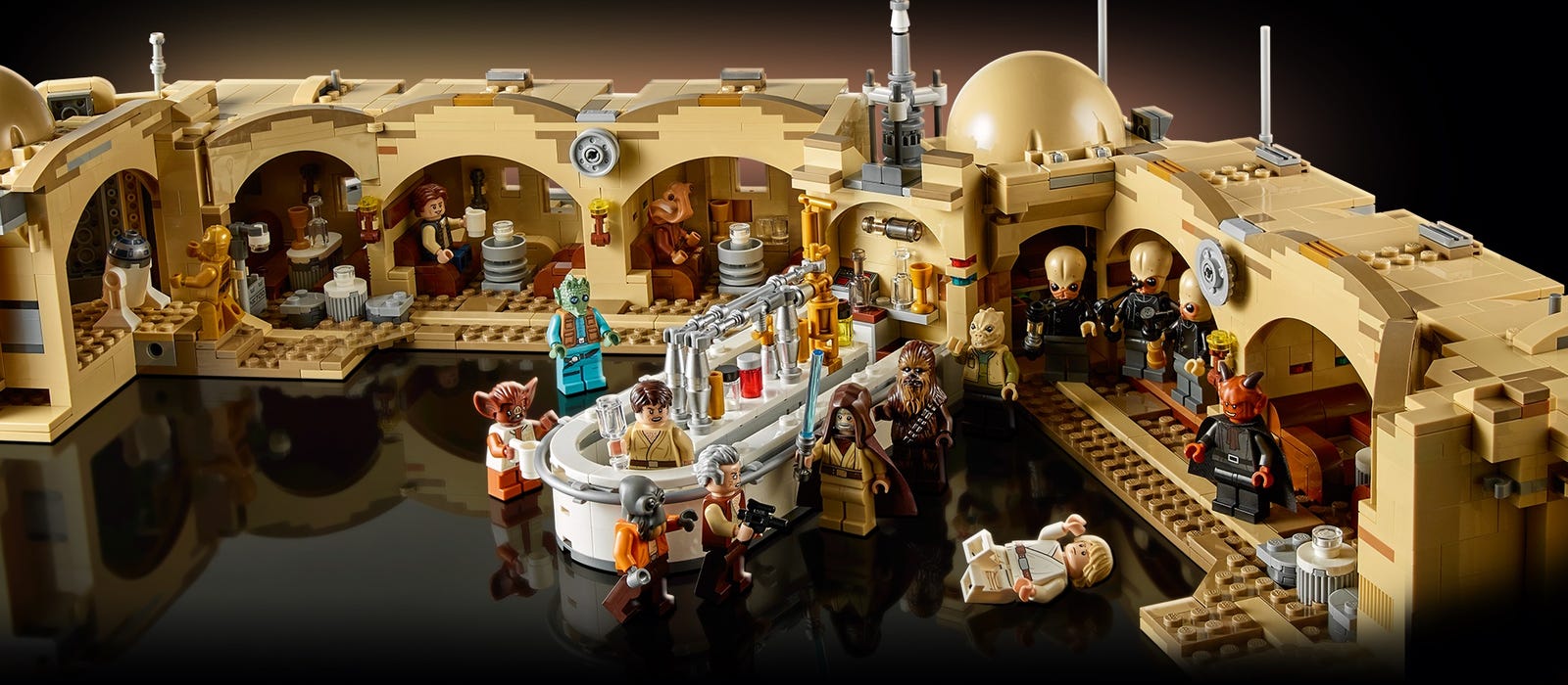 D15-75290 Damaged Box LEGO Star Wars Mos Eisley Cantina Building Set for Adults