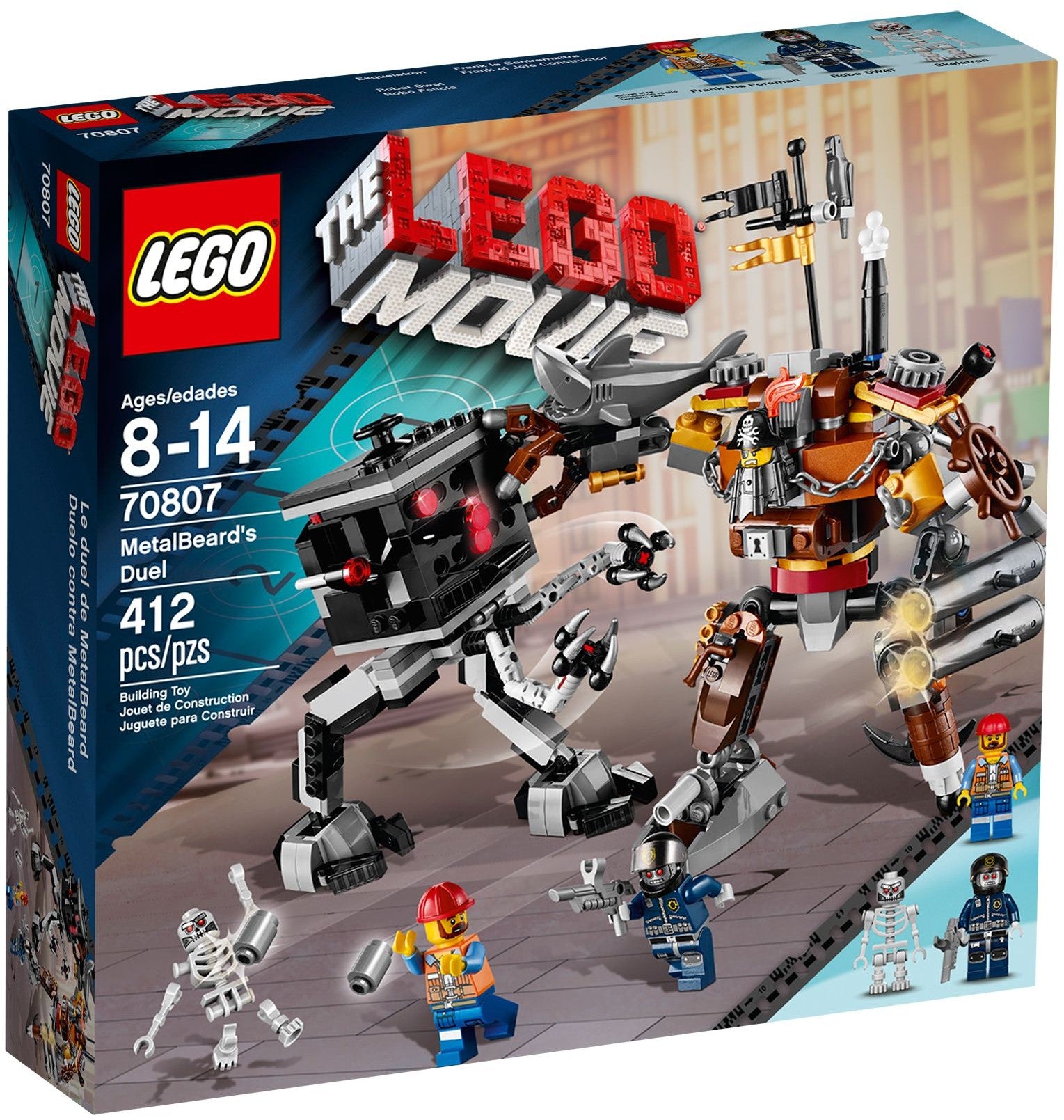 70807 Lego Movie MetalBeard's Duel