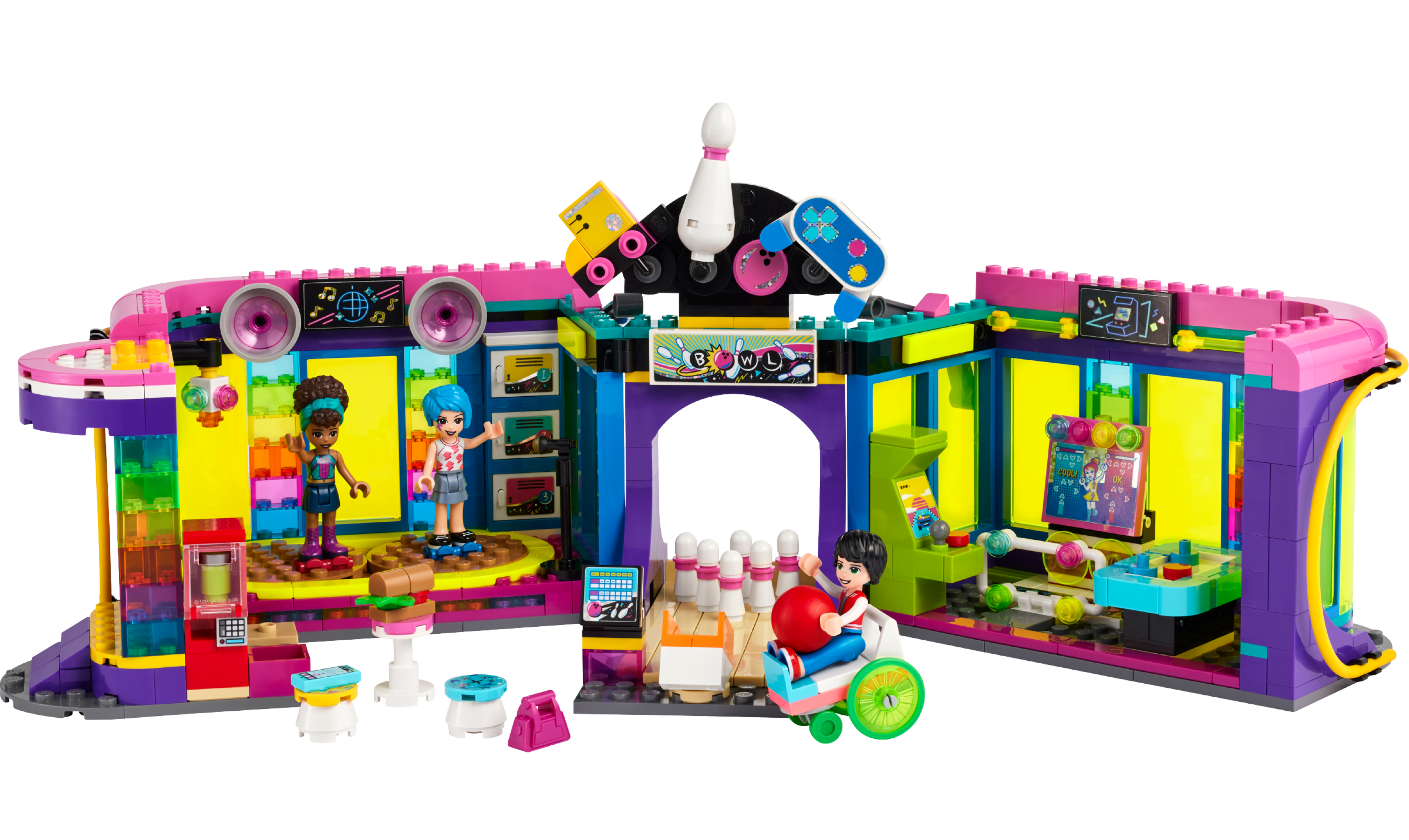 41708 Friends Roller Disco Arcade (Retired 2024)
