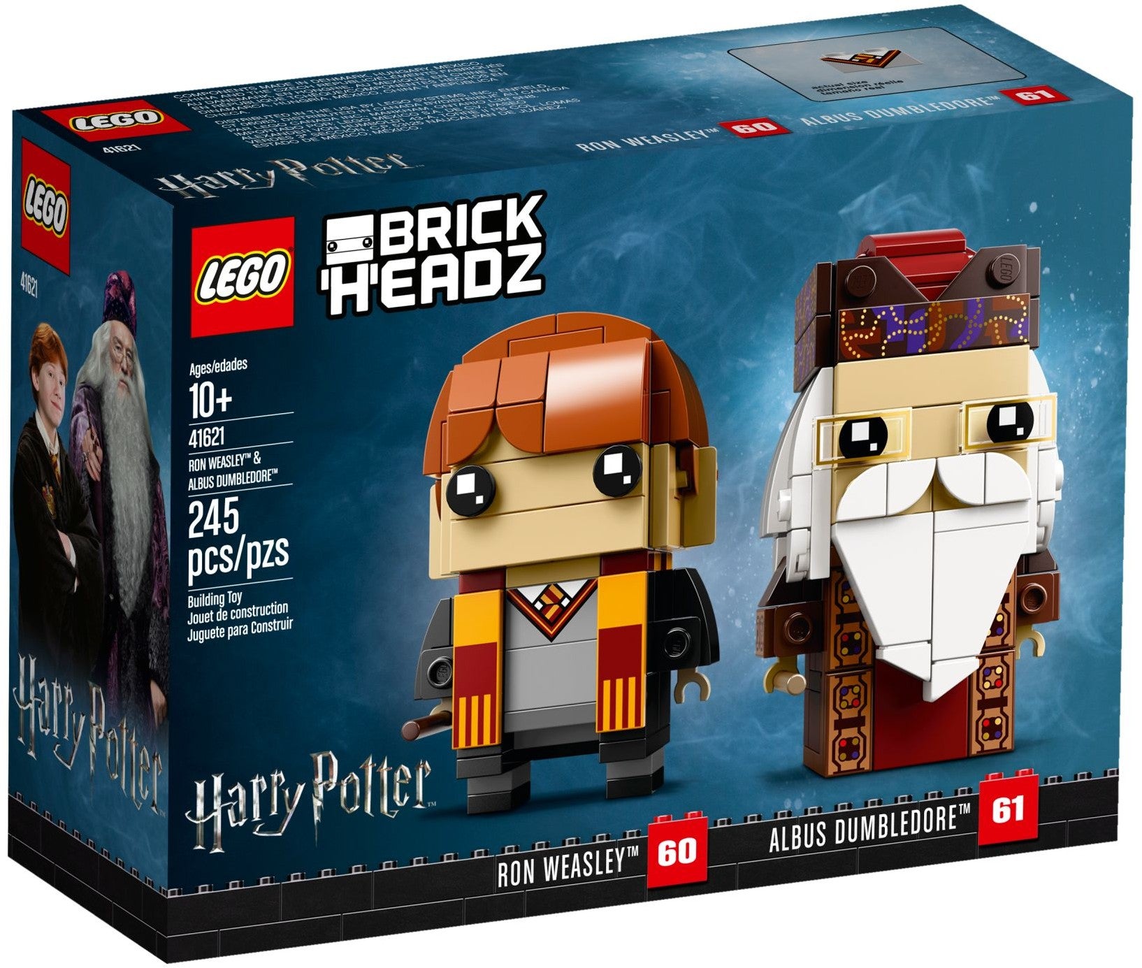 D10-41621 DAMAGED Ron Weasley & Albus Dumbledore