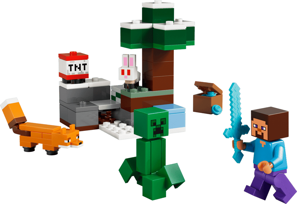 21583 Minecraft Steve's Taiga Adventure