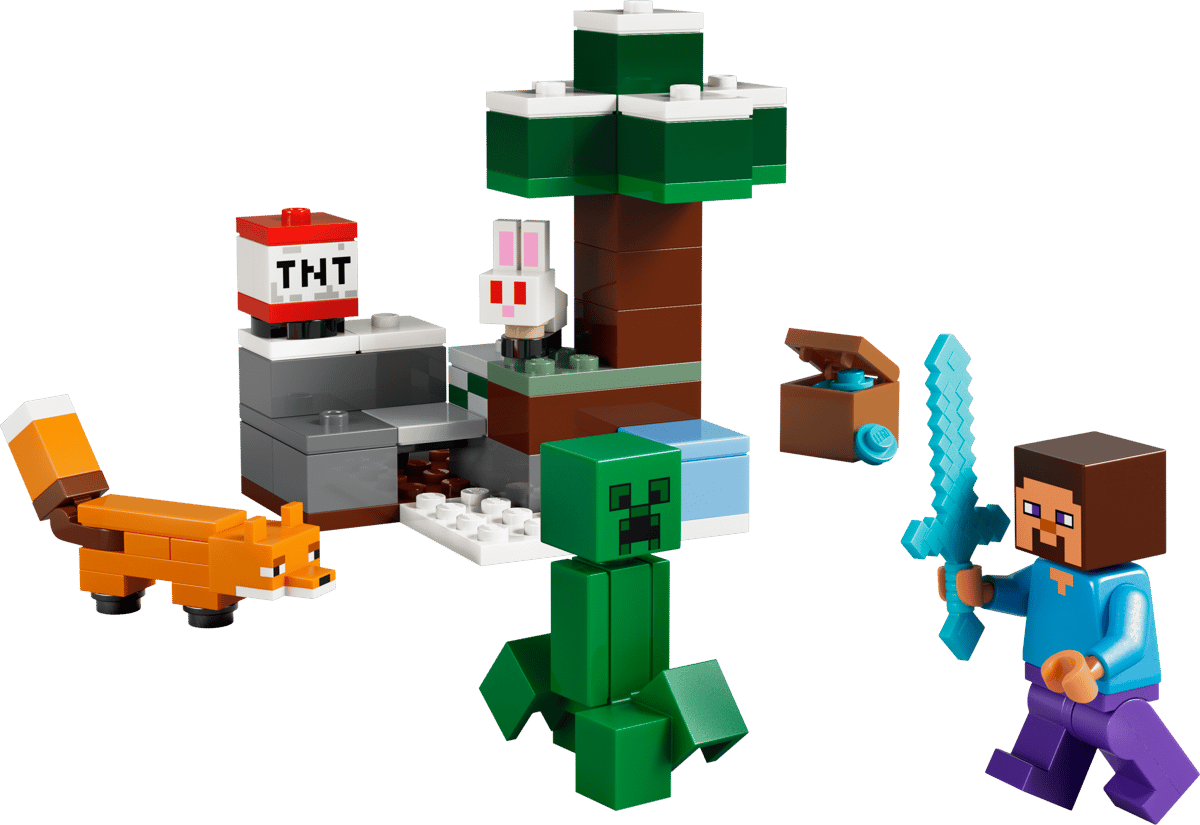 21583 Minecraft Steve's Taiga Adventure