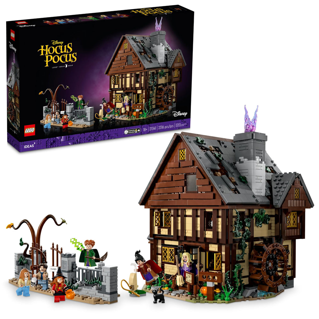 21341 Disney Hocus Pocus: The Sanderson Sisters' Cottage