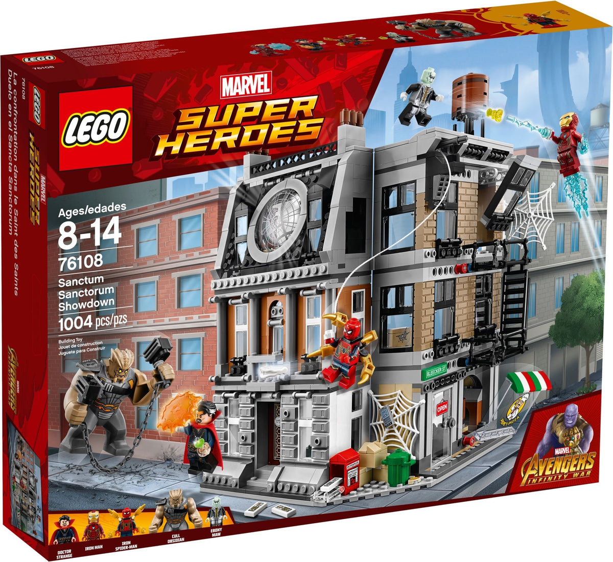 U-76108 Used Lego MARVEL SUPER HEROES Sanctum Sanctorum Showdown