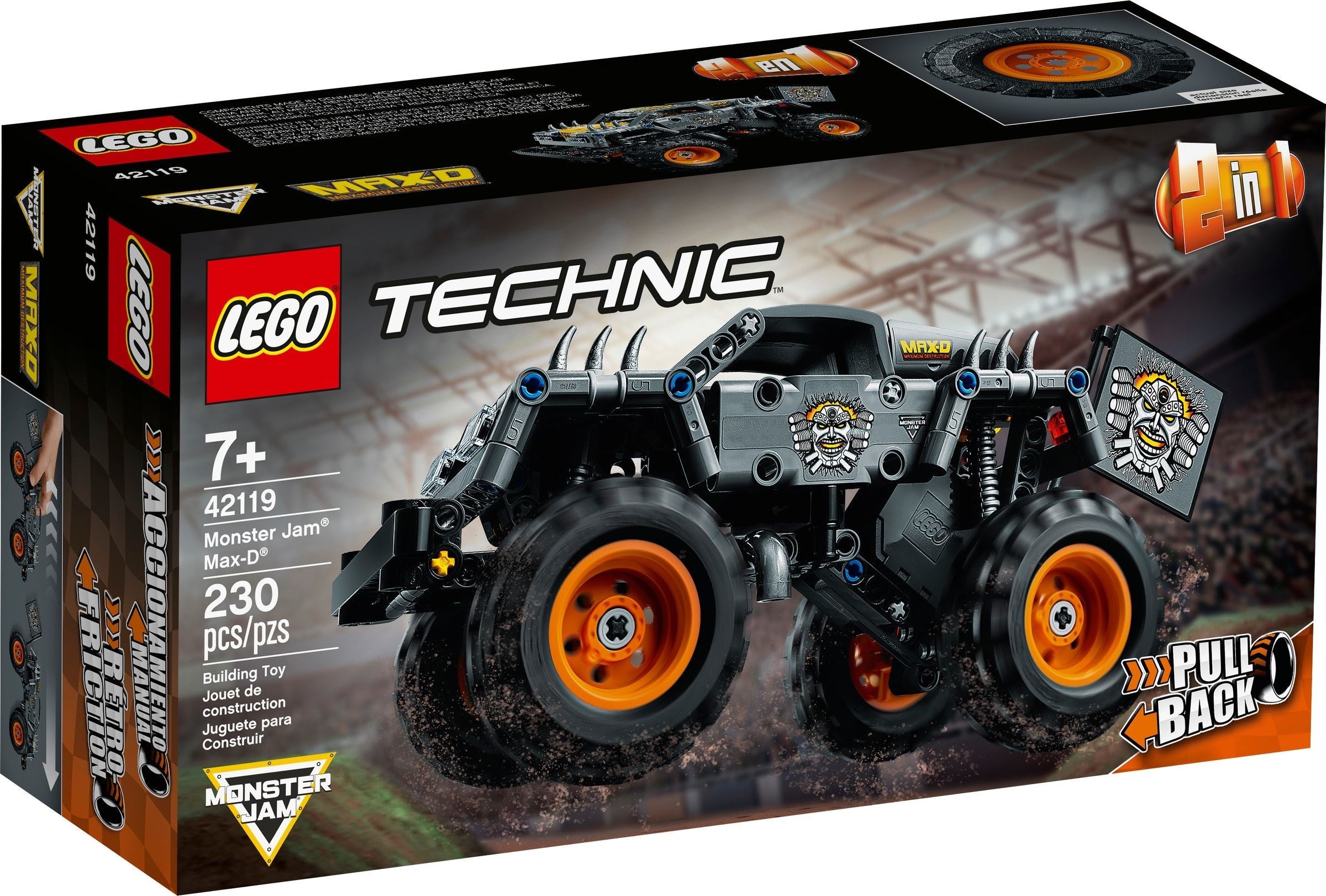 42119 Lego TECHNIC Monster Jam™ Max-D™