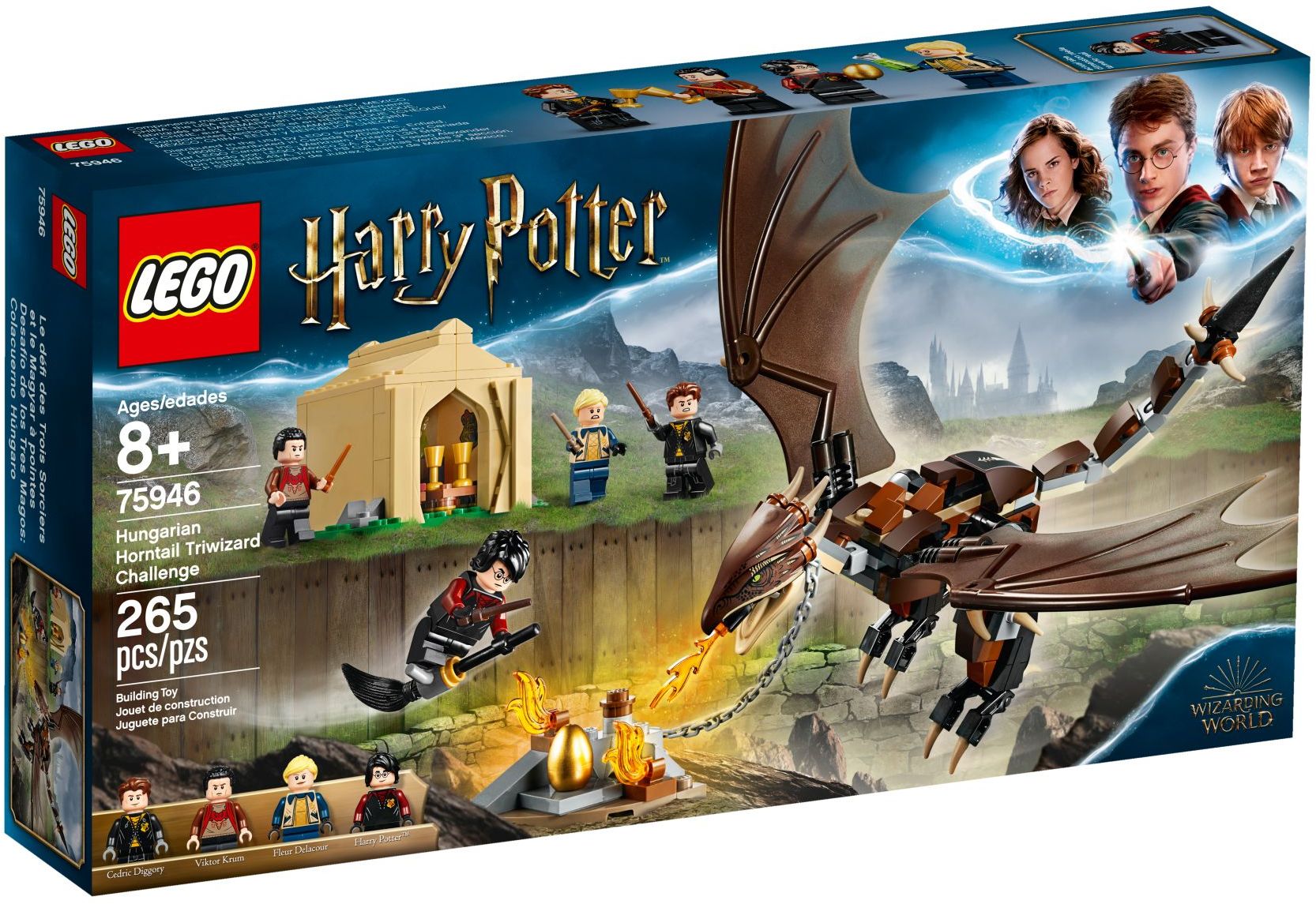 75946 Lego Harry Potter™ Hungarian Horntail Triwizard Challenge