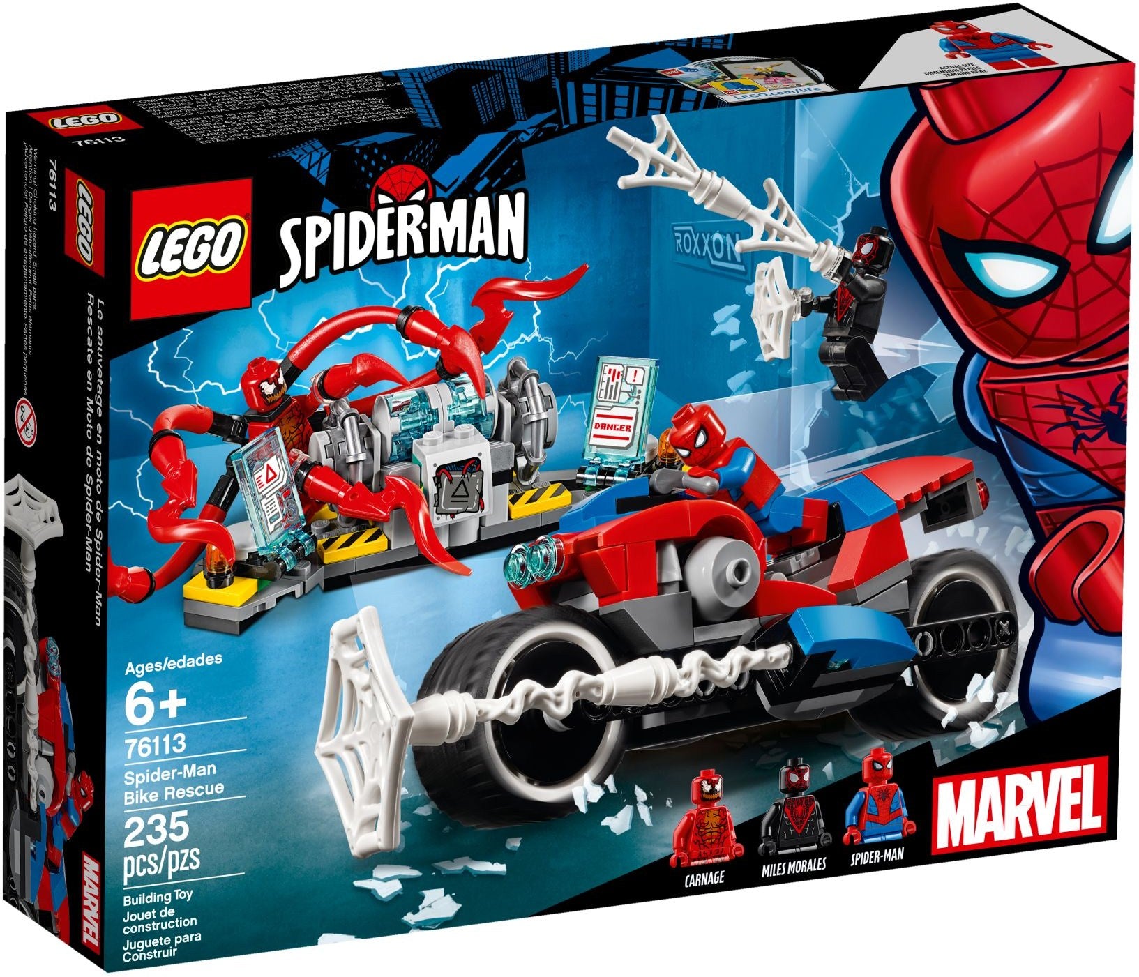 76113  LEGO Marvel Super Heroes Spider-Man Bike Rescue