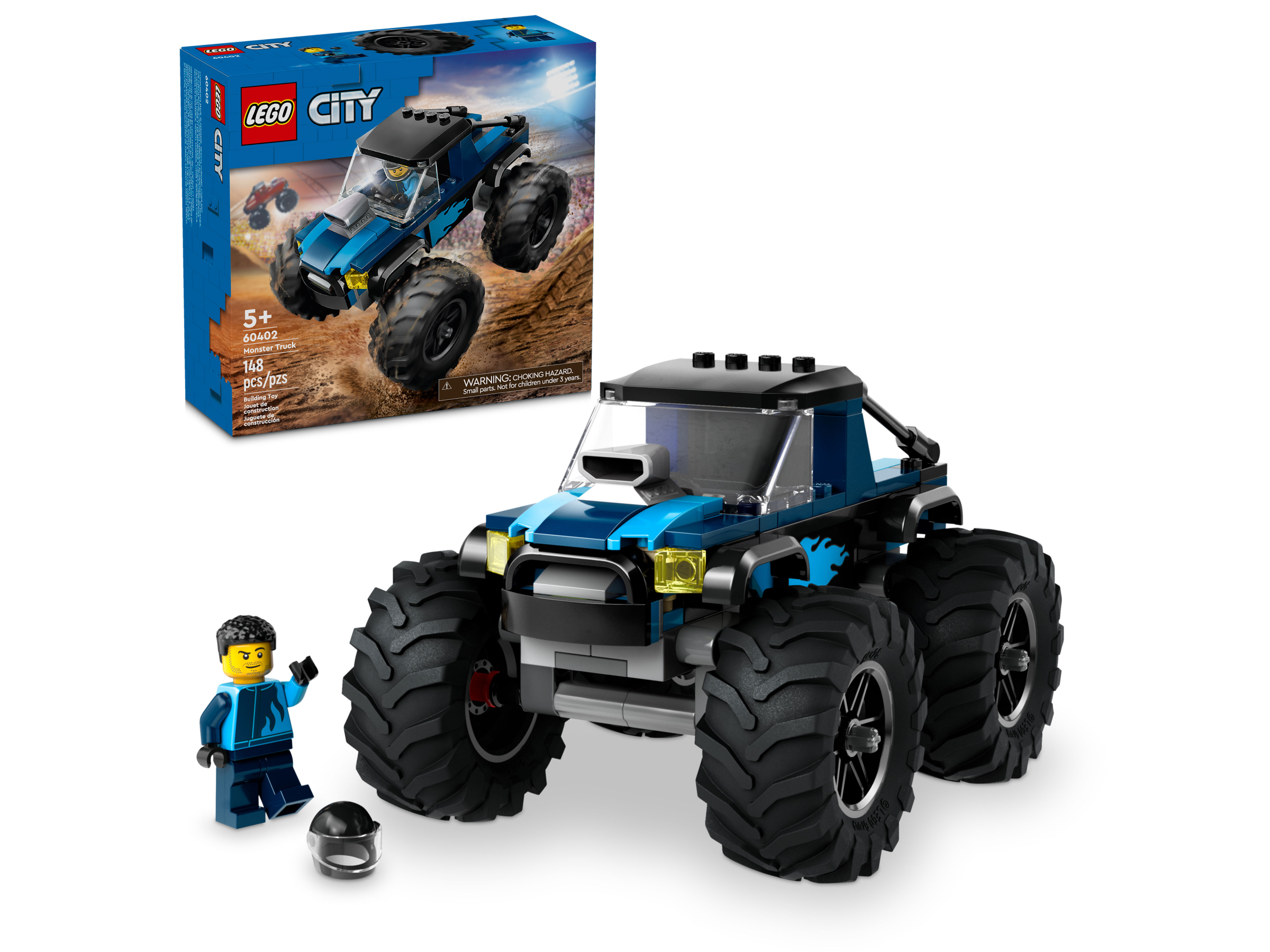 60402 City Blue Monster Truck