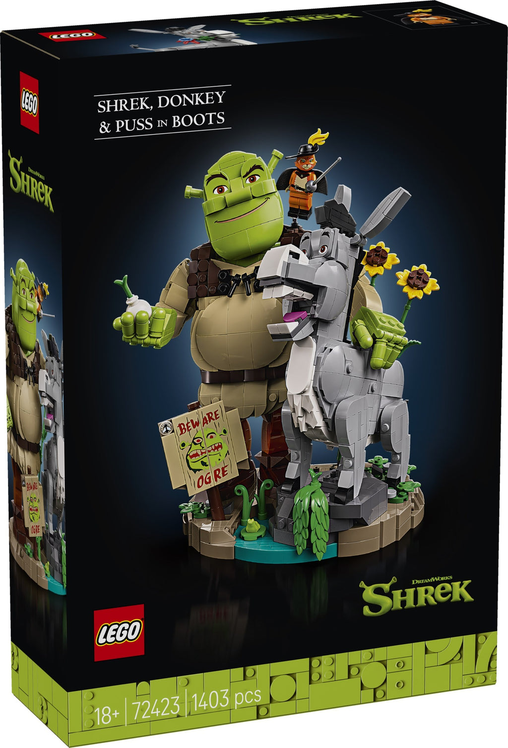 72423 Shrek, Donkey & Puss in Boots
