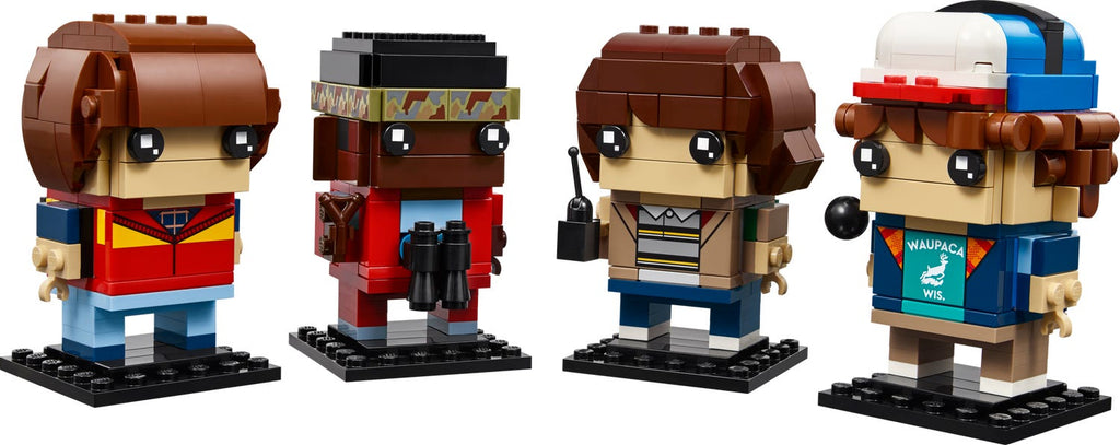 40801 Mike, Dustin, Lucas and Will Figures