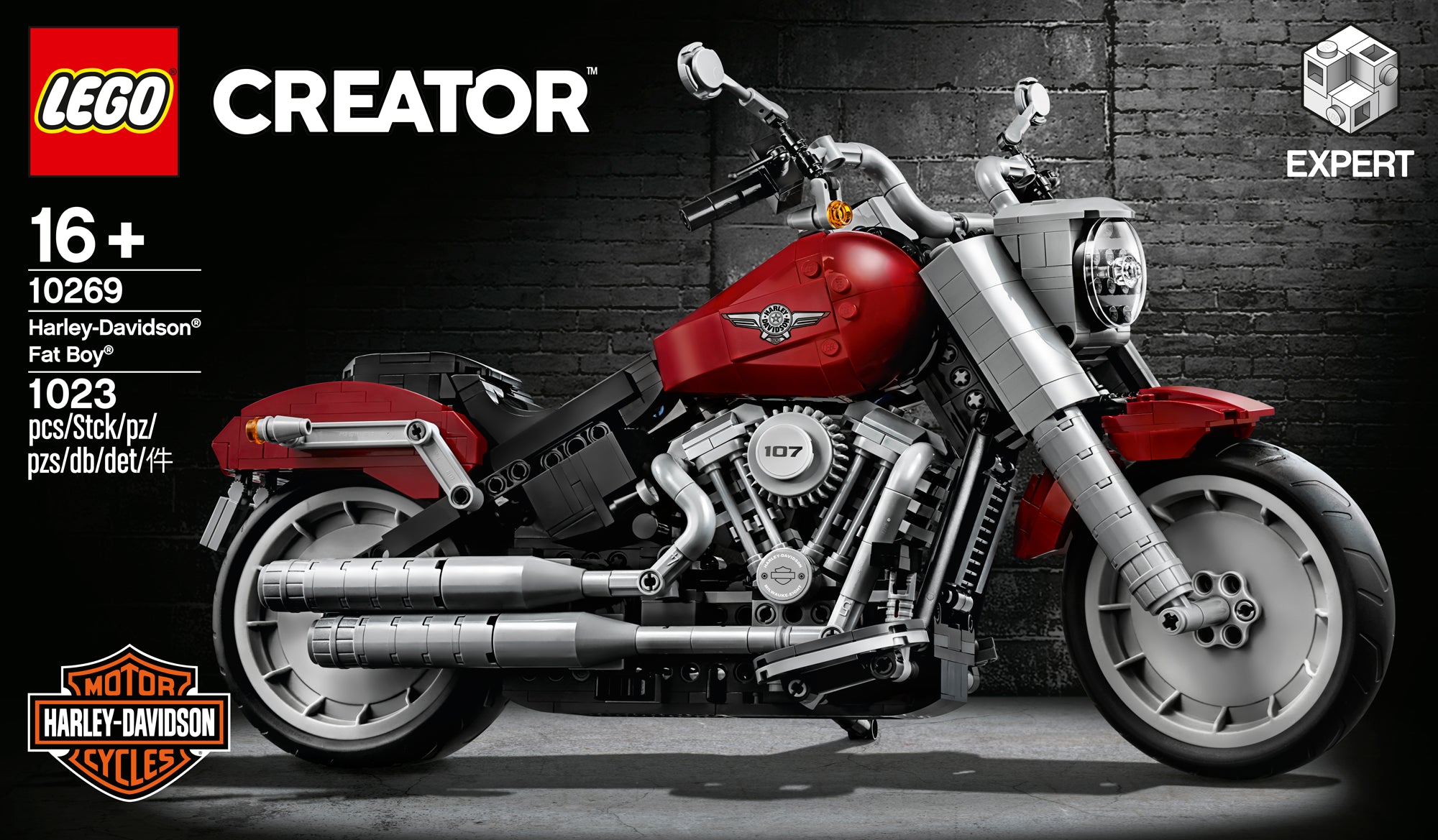 D20-10269 Damaged Creator Harley-Davidson® Fat Boy