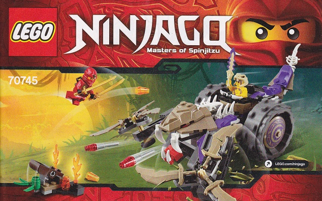 U-70745 Used LEGO Ninjago Anacondrai Crusher