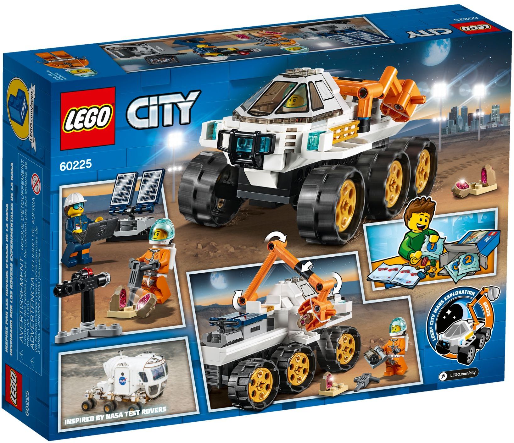 60225 LEGO City Rover Testing Drive 60225 Building Kit (Retired 2020)