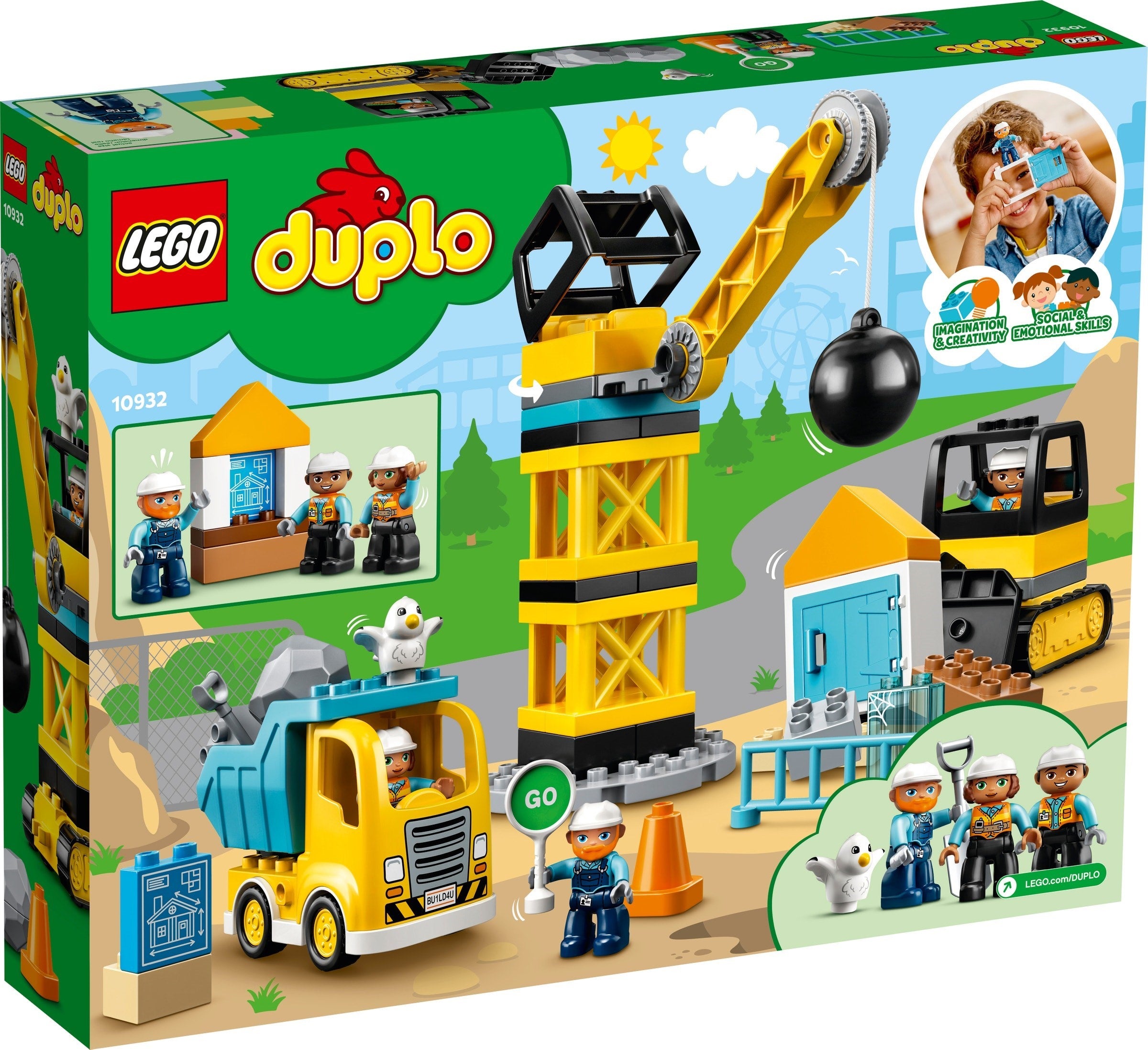 10932 Lego Duplo Wrecking Ball Demolition