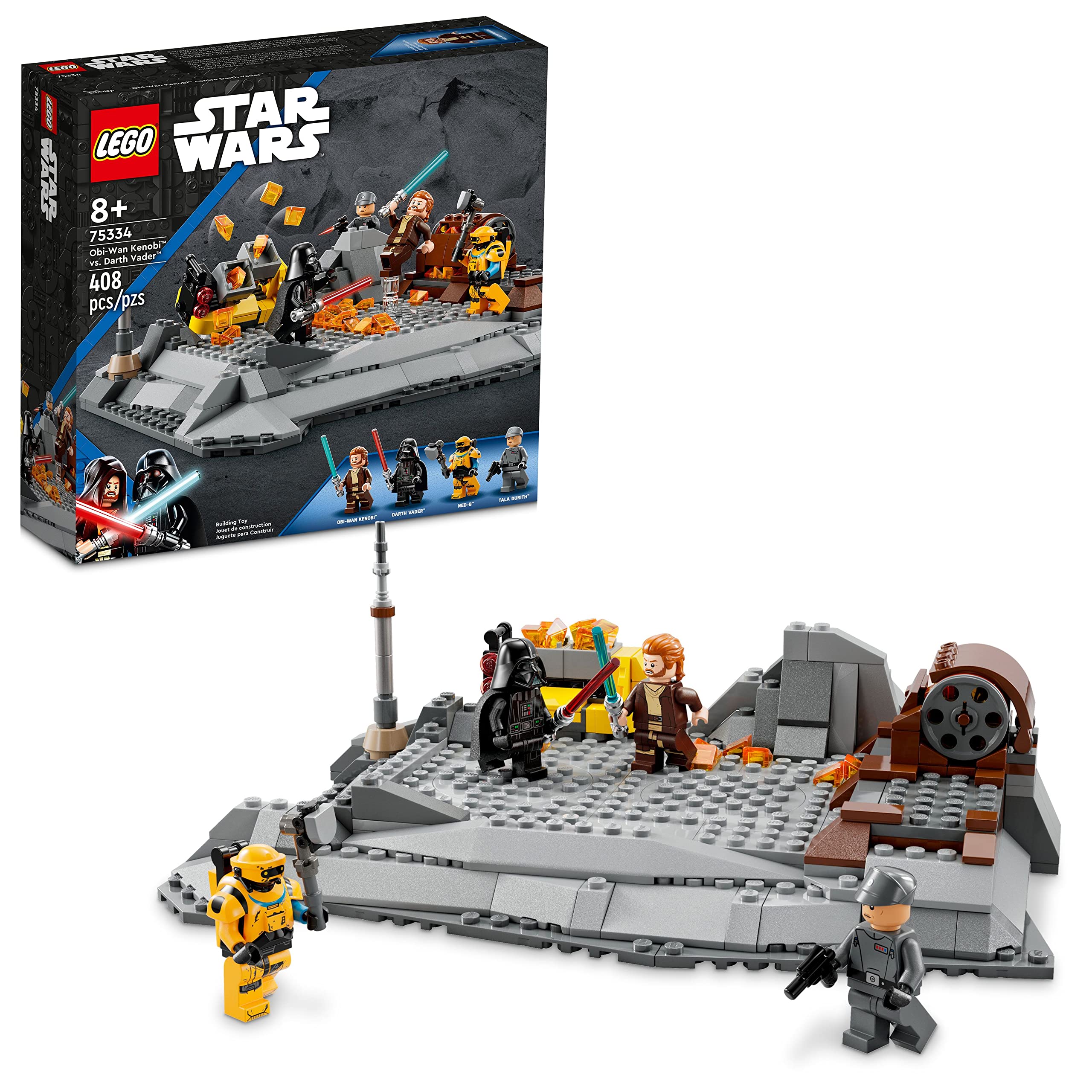 75334 LEGO Star Wars OBI-Wan Kenobi vs. Darth Vader Set